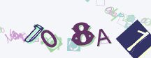 This is a captcha-picture. It is used to prevent mass-access by robots. (see: www.captcha.net)