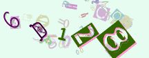 This is a captcha-picture. It is used to prevent mass-access by robots. (see: www.captcha.net)